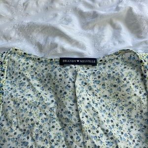 Brandy Melville floral midi dress